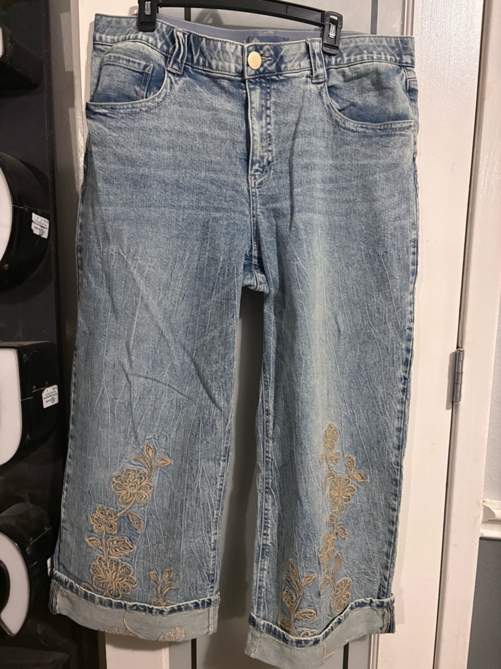 ✨ Democracy “Absolution” Embroidered Jeans | Size 16 | NWT ✨ - Picture 7 of 8